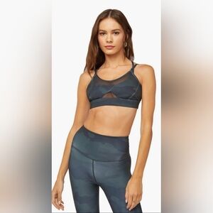 Crisscross Mesh Sports Bra XS MSRP $42.95